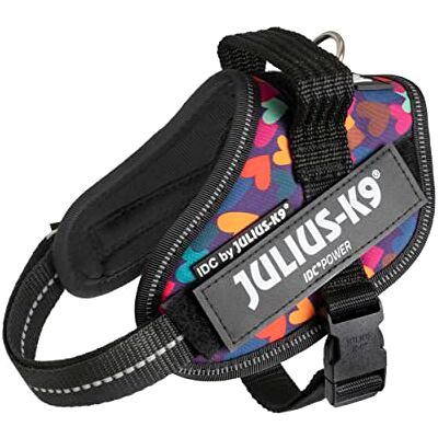 Julius-K9 Julius - K9 IDC Powerharness Mixed Hearts - Mini - Dog Harness Julius-K9 Julius - K9 IDC Powerharness Mixed Hearts - Mini - Dog Harness