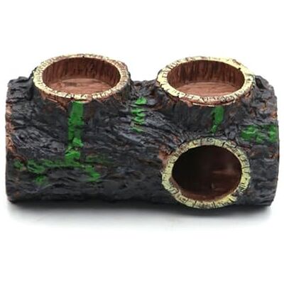 Yjcnelcr Handcrafts Resin Tree Hole Shelter Cave for Fishtanks Unique Resin Tree Hole Aquarium Landscape Decoration Cave Shelter for Small Pet Fish and Shrimp Hideouts Yjcnelcr Handcrafts Resin Tree Hole Shelter Cave for Fishtanks Unique Resin Tree Hole Aquarium Landscape Decoration Cave Shelter for Small Pet Fish and Shrimp Hideouts
