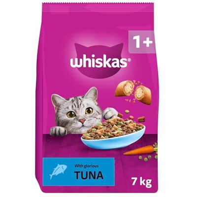whiskas Adult Dry Cat Food 7kg with Tuna whiskas Adult Dry Cat Food 7kg with Tuna