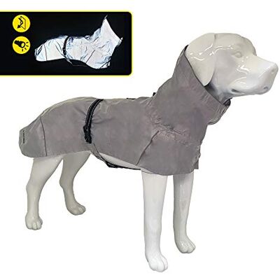 Croci Crosses Hiking Coat For Dogs, Waterproof For Dogs, Reflective Waterproof, Maximum Visibility, Thermoregulating Lining, High Visibility, Size 50 Cm 380g Croci Crosses Hiking Coat For Dogs, Waterproof For Dogs, Reflective Waterproof, Maximum Visibility, Thermoregulating Lining, High Visibility, Size 50 Cm 380g