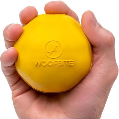 WoofBite Super Durable Dog Ball Tough, Strong Chew & Fetch Toy for Power, Extreme, Aggressive Chewers Heavy Duty Natural Rubber Medium/Large Dogs WoofBite Super Durable Dog Ball Tough, Strong Chew & Fetch Toy for Power, Extreme, Aggressive Chewers Heavy Duty Natural Rubber Medium/Large Dogs