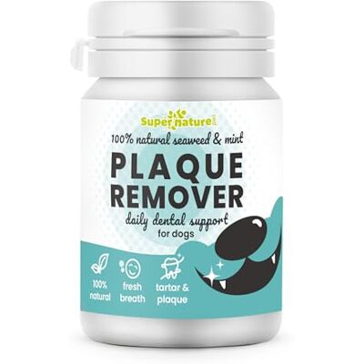 Supernature Pet Supernature Plaque Remover for Dogs 60g 100% Natural Dental Care, Reduces Plaque & Tartar, Promotes Fresh Breath, Oral Health Support, No Toothbrush Supernature Pet Supernature Plaque Remover for Dogs 60g 100% Natural Dental Care, Reduces Plaque & Tartar, Promotes Fresh Breath, Oral Health Support, No Toothbrush
