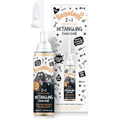 Bugalugs - 2-in-1 Detangle & Finishing Shampoo - Coconut Lime - Pet - detangling shampoo Bugalugs - 2-in-1 Detangle & Finishing Shampoo - Coconut Lime - Pet - detangling shampoo
