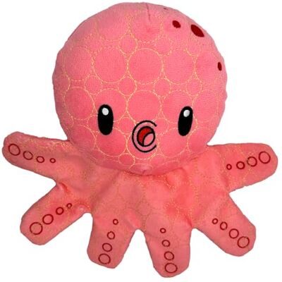 Bite Force Coachi Deep Sea Tough Plush Toy for Dogs Built with Kevlar, Multi-Layered with Reinforced Seams, Durable Dog Toy. Squeaker for Interactive Play. Ideal for Strong Chewers (Octopus) Bite Force Coachi Deep Sea Tough Plush Toy for Dogs Built with Kevlar, Multi-Layered with Reinforced Seams, Durable Dog Toy. Squeaker for Interactive Play. Ideal for Strong Chewers (Octopus)