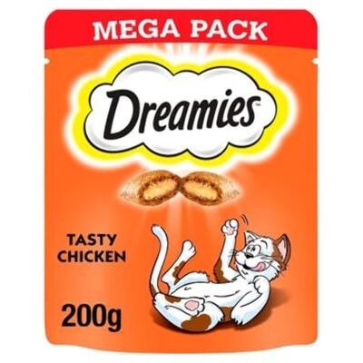 Dreamies - Mega Pack - 6 pouches - 200 g - Cat Treats Dreamies - Mega Pack - 6 pouches - 200 g - Cat Treats