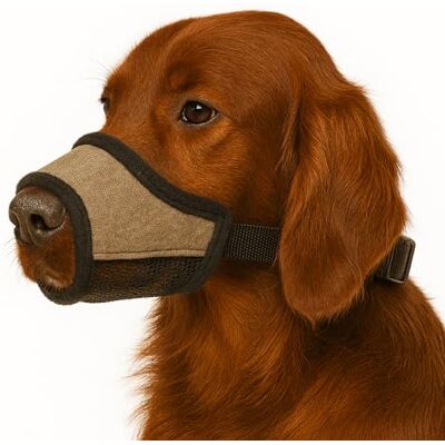 Flamingo Muzzle Nobit Beige L 54-72cm Flamingo Muzzle Nobit Beige L 54-72cm