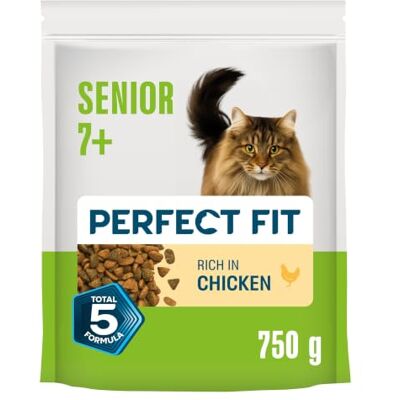 Perfect Fit - Senior 7+ Dry Cat Food - Rich in Chicken Perfect Fit - Senior 7+ Dry Cat Food - Rich in Chicken