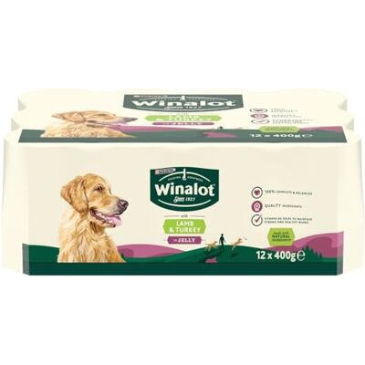 WINALOT Lamb and Turkey Wet Dog Food - Mixed in Jelly WINALOT Lamb and Turkey Wet Dog Food - Mixed in Jelly