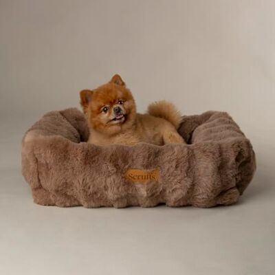 Scruffs - Alpine Box Bed - Taupe - M - Pet Bed Scruffs - Alpine Box Bed - Taupe - M - Pet Bed
