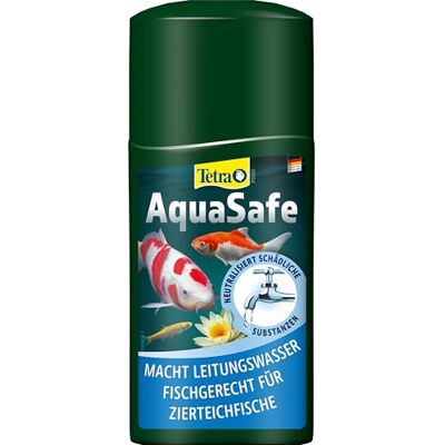 Tetra Pond Aquasafe, Quality Pond Water Treatment Pond Water Change Cleaning Pond Filter Change in Bottle 250 ml Tetra Pond Aquasafe, Quality Pond Water Treatment Pond Water Change Cleaning Pond Filter Change in Bottle 250 ml