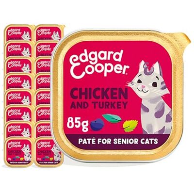 Edgard and Cooper - Cat paté pack16 - Grain-free - Senior - Cat food paté Edgard and Cooper - Cat paté pack16 - Grain-free - Senior - Cat food paté