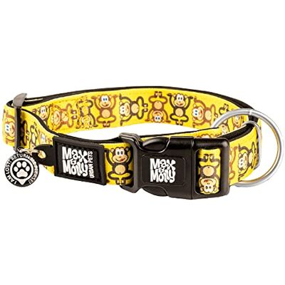 Max & Molly Urban Pets Smart ID Dog Collar with Gotcha QR Code Pet Safety Tag & Custom Pet Profile, Soft Padded Neoprene, Waterproof, Washable Max & Molly Urban Pets Smart ID Dog Collar with Gotcha QR Code Pet Safety Tag & Custom Pet Profile, Soft Padded Neoprene, Waterproof, Washable