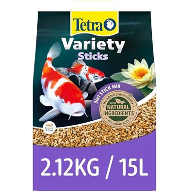 Tetra Fish Food - Pond Variety Sticks 2.12kg - Fish Food Tetra Fish Food - Pond Variety Sticks 2.12kg - Fish Food