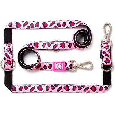 Max & Molly Pink Multi-Function Dog Leash - Dog Type Max & Molly Pink Multi-Function Dog Leash - Dog Type