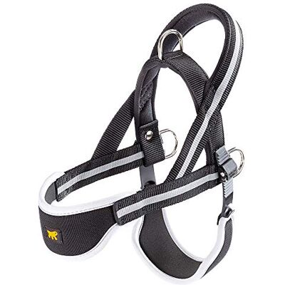 Ferplast Dog Harness ERGOCOMFORT NORDIC, Swedish Harness for Dogs, Comfortable Padded, Reflective, Closure with Micro-regulation, Quick Release, SMALL Ferplast Dog Harness ERGOCOMFORT NORDIC, Swedish Harness for Dogs, Comfortable Padded, Reflective, Closure with Micro-regulation, Quick Release, SMALL