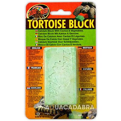 Zoo Med Tortoise Block - Suitable for tortoises - Provides essential nutrients Zoo Med Tortoise Block - Suitable for tortoises - Provides essential nutrients