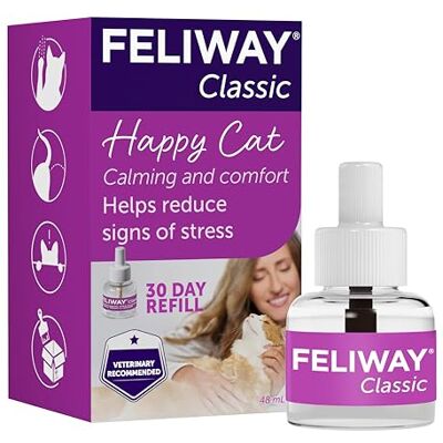 Feliway Classic 30 day Refill - Stress Relief for Cats Feliway Classic 30 day Refill - Stress Relief for Cats