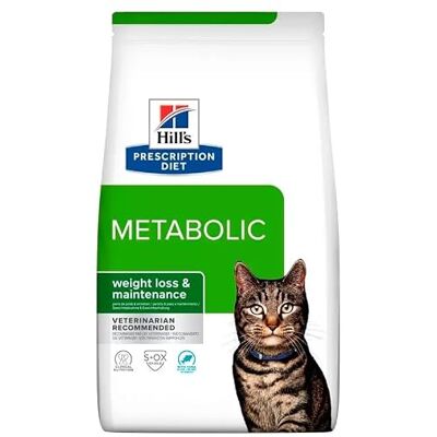 Hill's Prescription Diet Metabolic Weight Management Dry Cat Food with Tuna - 3kg Bag Hill's Prescription Diet Metabolic Weight Management Dry Cat Food with Tuna - 3kg Bag