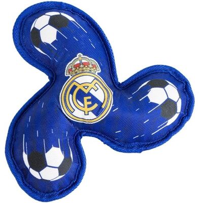 CERDÁ LIFE'S LITTLE MOMENTS Official and Resistant Real Madrid TPR Dog Toy Interactive Sports Accessory Ideal for Biting, Playing and Exercising Your Dog with Flexible and Durable Material CERDÁ LIFE'S LITTLE MOMENTS Official and Resistant Real Madrid TPR Dog Toy Interactive Sports Accessory Ideal for Biting, Playing and Exercising Your Dog with Flexible and Durable Material