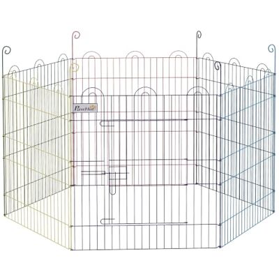 PawHut - Playpen - Door - Metal Indoor - Pet Playpen PawHut - Playpen - Door - Metal Indoor - Pet Playpen