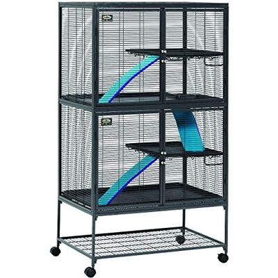 MidWest Homes for Pets Critter Nation Double Unit Wire Habitat - Habitat MidWest Homes for Pets Critter Nation Double Unit Wire Habitat - Habitat