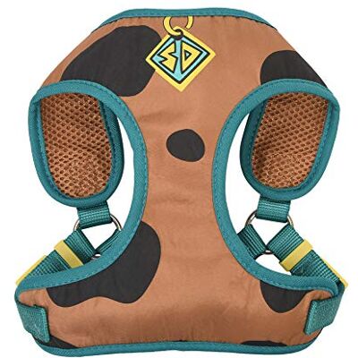 Scooby-Doo! Scooby-Doo Warner Brothers Soft, Comfortable Large Dog Harness (No Pull) in Tan and Blue Cute for Large Dogs, FF15832 Scooby-Doo! Scooby-Doo Warner Brothers Soft, Comfortable Large Dog Harness (No Pull) in Tan and Blue Cute for Large Dogs, FF15832