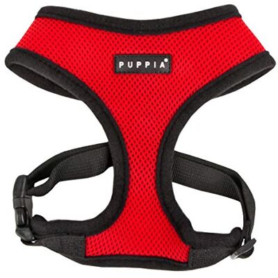 Puppia Soft Harness, Red Puppia Soft Harness, Red