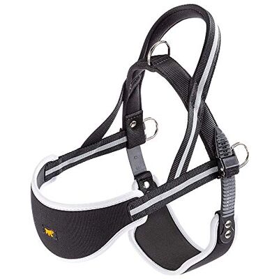 Ferplast Dog Harness ERGOCOMFORT NORDIC, Swedish Harness for Dogs, Comfortable Padded, Reflective, Closure with Micro-regulation, Quick Release, MEDIUM Ferplast Dog Harness ERGOCOMFORT NORDIC, Swedish Harness for Dogs, Comfortable Padded, Reflective, Closure with Micro-regulation, Quick Release, MEDIUM