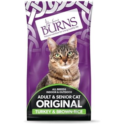 Burns Original Turkey and Brown Rice Cat Food - Cat Food Burns Original Turkey and Brown Rice Cat Food - Cat Food