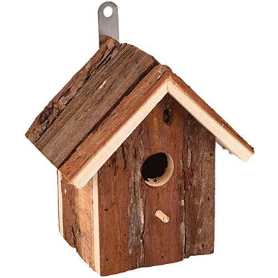 Flamingo NEST BOX GITANO WOOD NATURE 15x11x16CM Flamingo NEST BOX GITANO WOOD NATURE 15x11x16CM