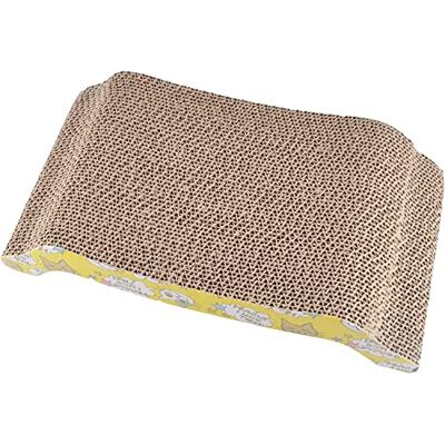 Love Story Paw Shaped Scratcher with Toy, 35 x 35 x 23 cm, Ecru Love Story Paw Shaped Scratcher with Toy, 35 x 35 x 23 cm, Ecru