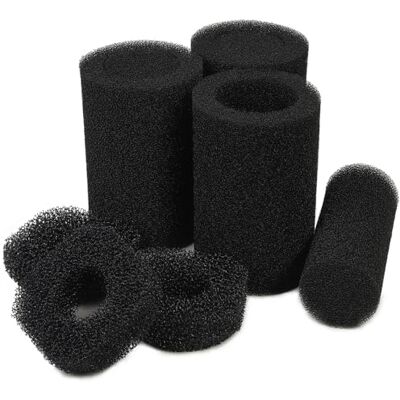 LTWHOME Round Foam Filter Sponge Set Fit for All Pond Solutions CUP-359 Filter (Pack of 3 Sets) LTWHOME Round Foam Filter Sponge Set Fit for All Pond Solutions CUP-359 Filter (Pack of 3 Sets)
