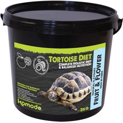 Komodo Complete Holistic Tortoise Diet Fruit and Flower 2 kg tub Komodo Complete Holistic Tortoise Diet Fruit and Flower 2 kg tub