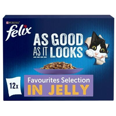 Felix - As Good As It Looks - 48 pouches - cat food Felix - As Good As It Looks - 48 pouches - cat food