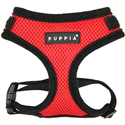 Puppia PAVA-HA1916-RD-XL - Dog Harness - Soft Superior A-style - Small/Medium Puppia PAVA-HA1916-RD-XL - Dog Harness - Soft Superior A-style - Small/Medium