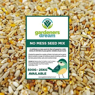 GardenersDream - No Mess Seed Mix - 2.5kg - Seed Mix GardenersDream - No Mess Seed Mix - 2.5kg - Seed Mix