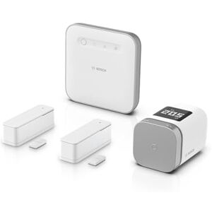 Bosch Smart Home indoor climate II starter kit, efficient climate control and energy-efficient heating, compatible with Apple Homekit, Amazon Alexa and Google Assistant Bosch Smart Home indoor climate II starter kit, efficient climate control and energy-efficient heating, compatible with Apple Homekit, Amazon Alexa and Google Assistant