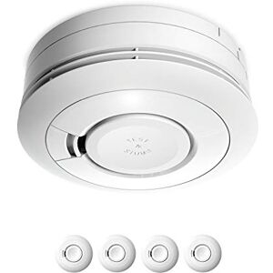 Ei Electronics Ei650 10-Year Smoke Alarm, White, Pack of 10, white, Ei650 4er set, 3 voltsV Ei Electronics Ei650 10-Year Smoke Alarm, White, Pack of 10, white, Ei650 4er set, 3 voltsV
