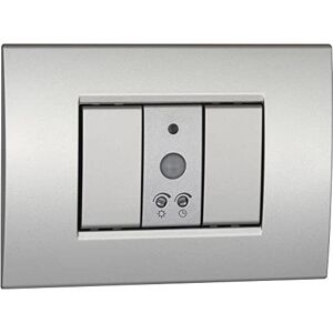 VEMER VE765200 Sens IR Motion Detector with Installation on flush-mounted boxes, 230 V, Silver Tech VEMER VE765200 Sens IR Motion Detector with Installation on flush-mounted boxes, 230 V, Silver Tech