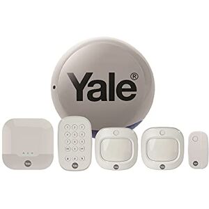 Yale IA-320G Sync Smart Home Alarm 6 piece kit with Grey Siren. Includes Sync Alarm Hub, External Grey Siren, 1x Door/Window Contacts, 2x PIR Motion Detector, Keypad. Yale IA-320G Sync Smart Home Alarm 6 piece kit with Grey Siren. Includes Sync Alarm Hub, External Grey Siren, 1x Door/Window Contacts, 2x PIR Motion Detector, Keypad.