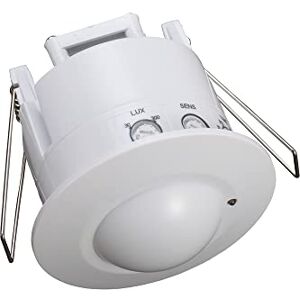 Garza 430071 Microwave Motion Detector Recessed Ceiling Light Mini, White Garza 430071 Microwave Motion Detector Recessed Ceiling Light Mini, White