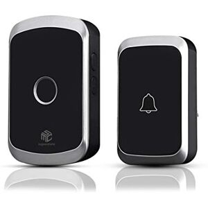 MSC Wireless Doorbell Cordless Battery Operated Waterproof Door Bell 300m Ultra Long Range 36 Chime 4-Level Volume Door Bells Kit for Home School Office Plug in and Play Blk MSC Wireless Doorbell Cordless Battery Operated Waterproof Door Bell 300m Ultra Long Range 36 Chime 4-Level Volume Door Bells Kit for Home School Office Plug in and Play Blk