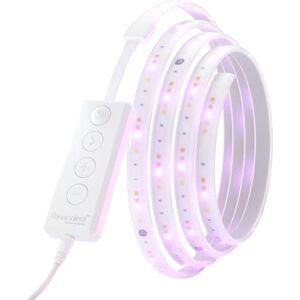 Nanoleaf Matter Essentials Lightstrip Starter Kit, 2M Smart RGBW LED Strip Light Matter Over Thread, Bluetooth Colour Changing LED Strip, Works with Google Apple, Room Decor and Gaming Nanoleaf Matter Essentials Lightstrip Starter Kit, 2M Smart RGBW LED Strip Light Matter Over Thread, Bluetooth Colour Changing LED Strip, Works with Google Apple, Room Decor and Gaming