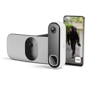 Arlo Floodlight Security Camera Outdoor and HD Video Doorbell, Quality 2K HDR, Colour Night Vision, Ringing Alarm Siren, Up to 3000 Lumen, 2-Way Talk, Free Trial of Secure Arlo Floodlight Security Camera Outdoor and HD Video Doorbell, Quality 2K HDR, Colour Night Vision, Ringing Alarm Siren, Up to 3000 Lumen, 2-Way Talk, Free Trial of Secure