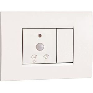 VEMER VE791100 SENS IR DUO Indoor Twilight Motion Detector, Infrared Motion Sensor, Built-in Box Installation, White VEMER VE791100 SENS IR DUO Indoor Twilight Motion Detector, Infrared Motion Sensor, Built-in Box Installation, White
