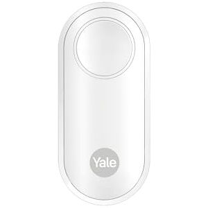 Yale Alarm Button, Multi-use: Doorbell or Panic Button, Real-time Alarm Alerts, Compatible with Smart Alarm, Accessories, White, AL-PB-1A-W Yale Alarm Button, Multi-use: Doorbell or Panic Button, Real-time Alarm Alerts, Compatible with Smart Alarm, Accessories, White, AL-PB-1A-W