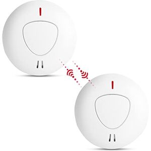 Firexo fxo Interlinked Smoke Alarm - Wireless Optical Detector - 10Y Battery - Cert EN 14604 Firexo fxo Interlinked Smoke Alarm - Wireless Optical Detector - 10Y Battery - Cert EN 14604