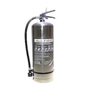 Firexo All in One Stainless Steel Fire Extinguisher (9 Litre / 9 kg) Multipurpose Extinguisher for ALL FIRES inc. Li-ion Battery Fires! Emergency Safety Equipment for Home, Kitchen & Fireplace Firexo All in One Stainless Steel Fire Extinguisher (9 Litre / 9 kg) Multipurpose Extinguisher for ALL FIRES inc. Li-ion Battery Fires! Emergency Safety Equipment for Home, Kitchen & Fireplace