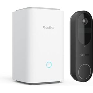 Reolink 2K Battery Video Doorbell with Home Hub, 2.4/5GHz Wi-Fi Doorbell Camera Wireless, 1:1 Head-to-Toe View, Package/Person/Vehicle Detection, Video Call, 64GB Local Storage with No Monthly Fee. Reolink 2K Battery Video Doorbell with Home Hub, 2.4/5GHz Wi-Fi Doorbell Camera Wireless, 1:1 Head-to-Toe View, Package/Person/Vehicle Detection, Video Call, 64GB Local Storage with No Monthly Fee.