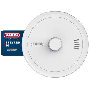 ABUS Prevaro 10 heat detector certified heat detector for kitchen, bathroom, garage and cellar with 10-year battery, automatic self-testing and large test button ABUS Prevaro 10 heat detector certified heat detector for kitchen, bathroom, garage and cellar with 10-year battery, automatic self-testing and large test button